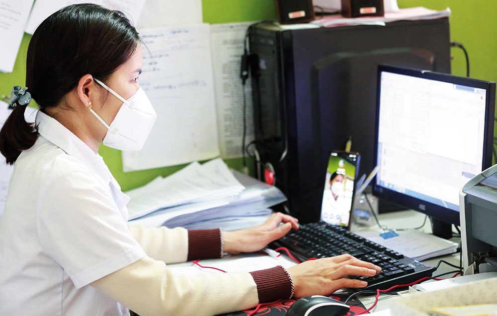 Mô hình trạm y tế online: Tiết kiệm nhân lực, nâng cao hiệu quả tư vấn điều trị F0 tại nhà