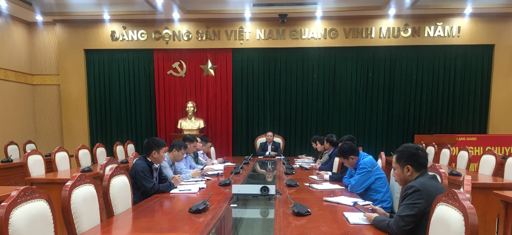 Lạng Giang:  Hội nghị triển khai, thành lập Tổ Dân vận cộng đồng