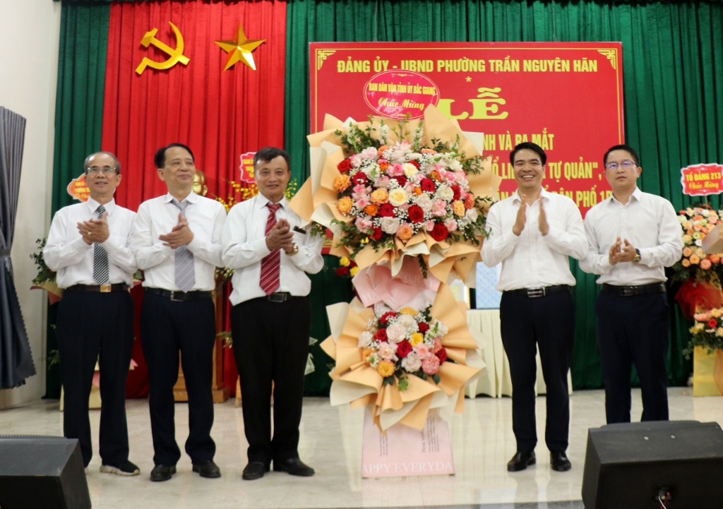 Thành phố Bắc Giang tổ chức Lễ công bố  và ra mắt “điểm” Tổ Dân vận cộng đồng, Tổ Liên gia tự...