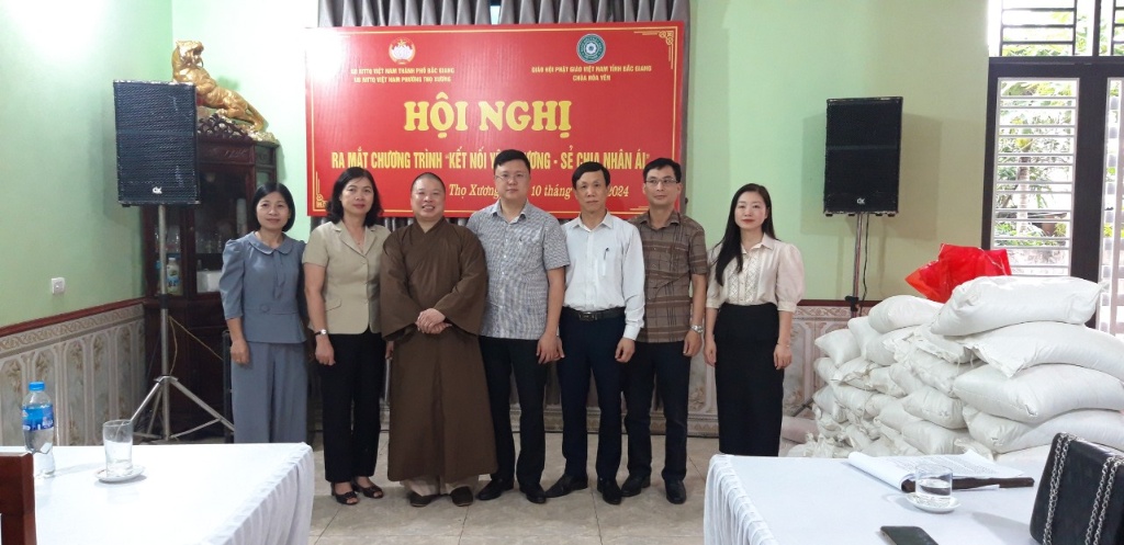 Thành ủy Bắc Giang: Đảng uỷ phường Thọ Xương ra mắt mô hình Dân vận khéo "Kết nối yêu thương, sẻ chia nhân ái"